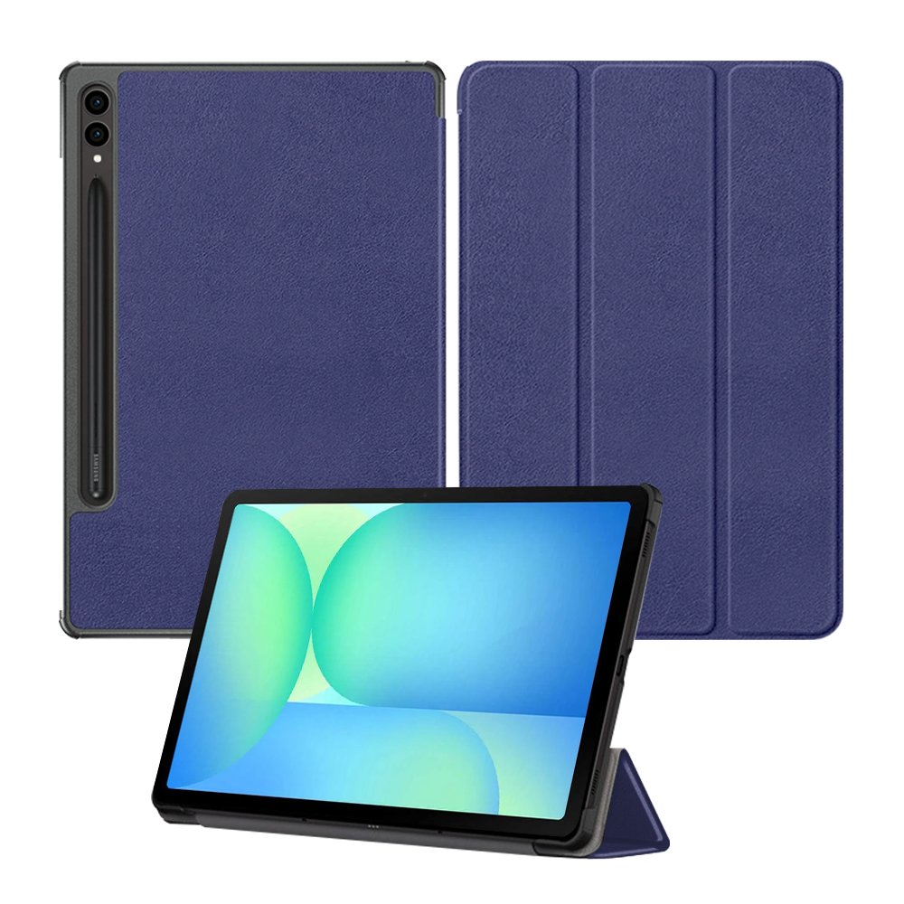 갤럭시탭 S9 FE 플러스 케이스 스마트 북커버 심플 블랙, 탭 S9 FE+/S9+ 상세 이미지 2