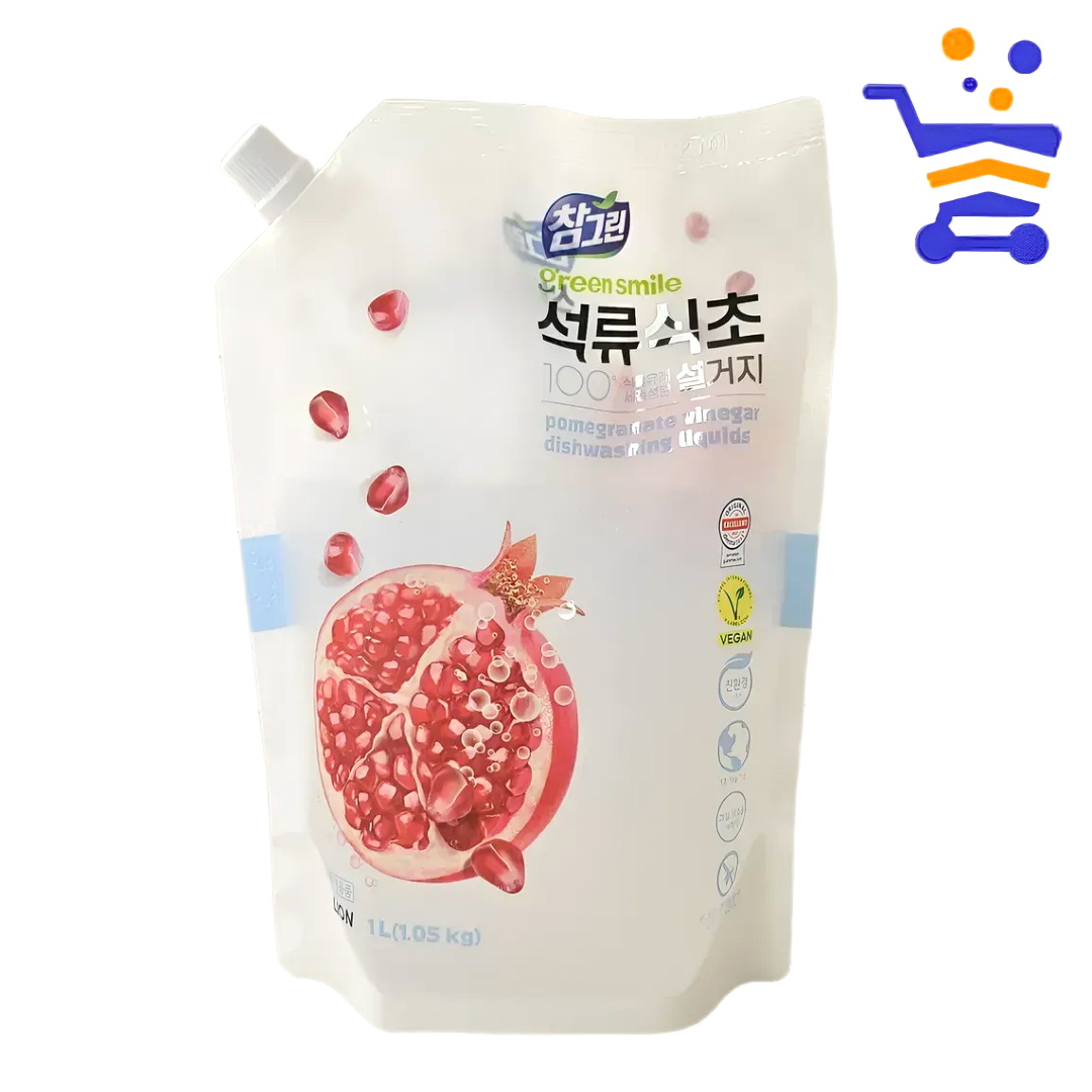 LO 참그린 석류식초 주방세제 1L 리필 (8799) 상세 이미지 1