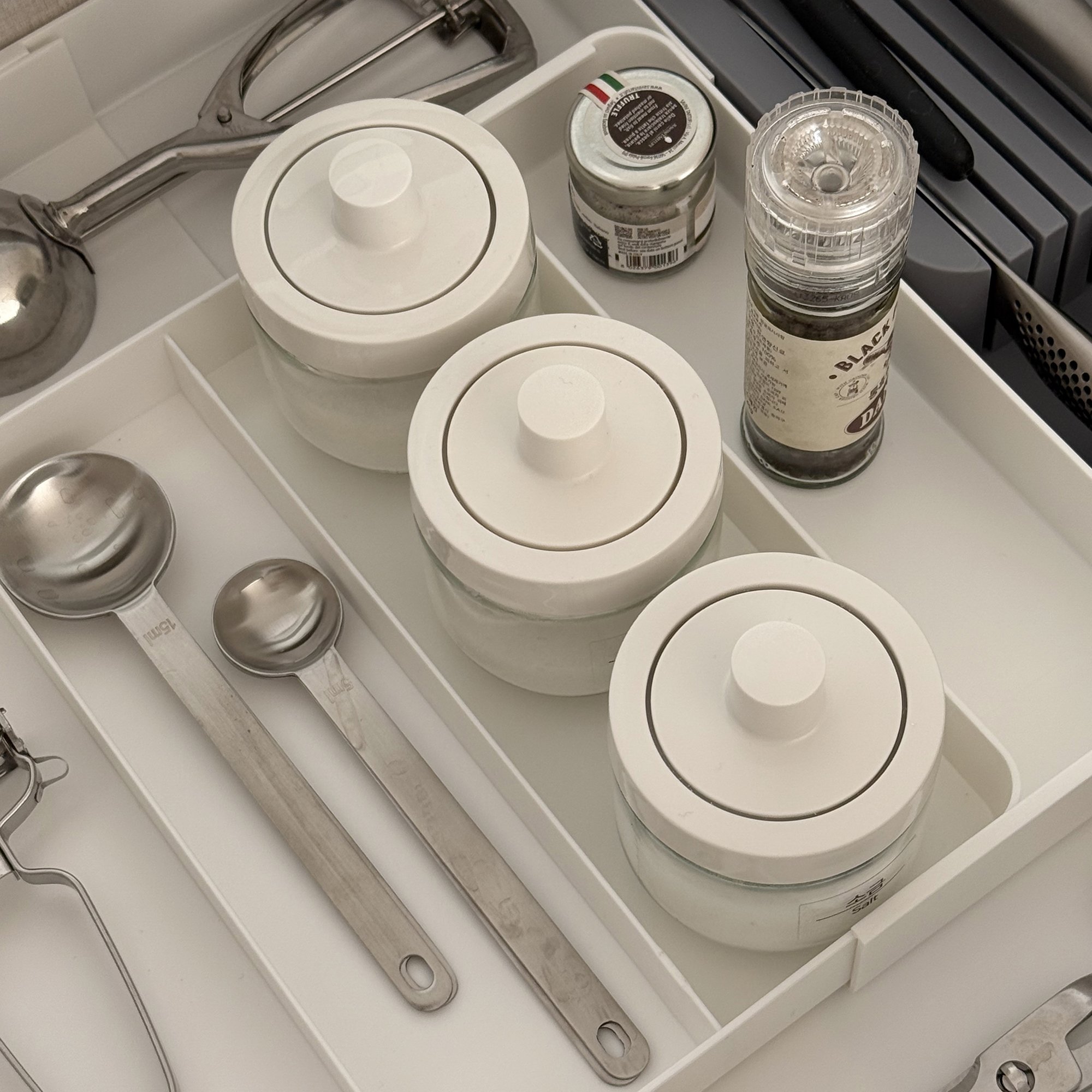 심플팩토리 길이조절 정리함 다용도 수납함 보관함 서랍 트레이 상세 이미지 1