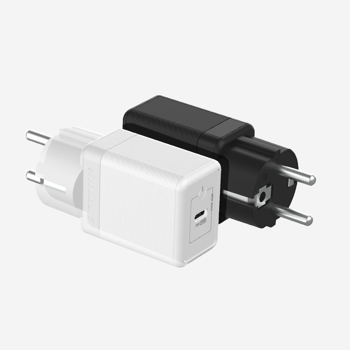 USB PD 45W PPS GaN 접지 초고속 충전기 GA110 1+1 상세 이미지 1