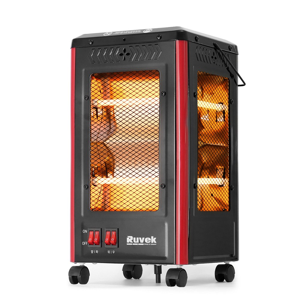 루베크 오방난로 전기히터 가정용 전기난로 사무실 난방기 상세 이미지 1