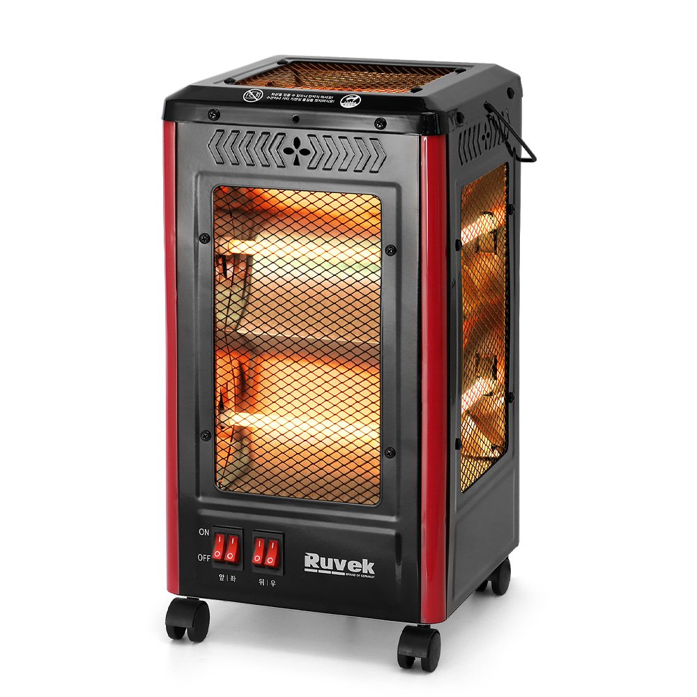 루베크 오방난로 전기히터 가정용 전기난로 사무실 난방기 상세 이미지 2