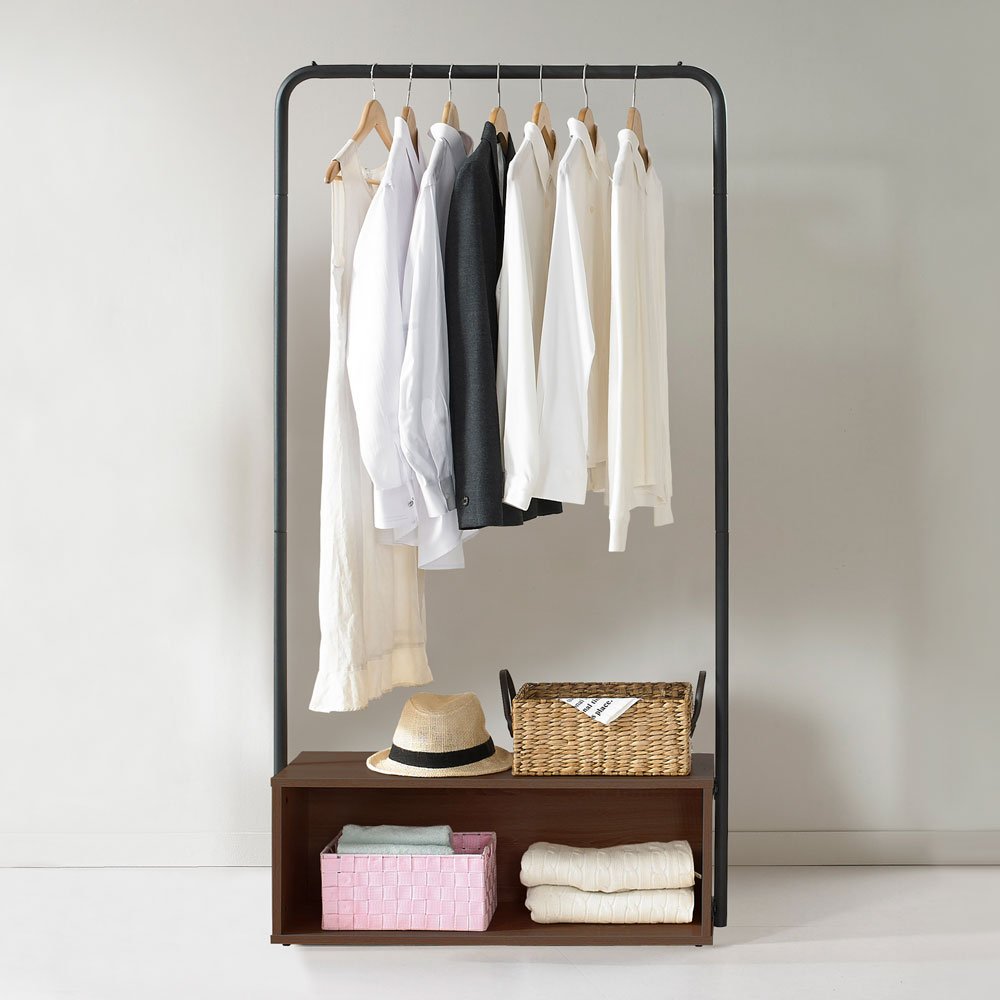 스탠드 수납 서랍 행거 800/ 다용도 옷걸이 조립식 옷장 상세 이미지 1