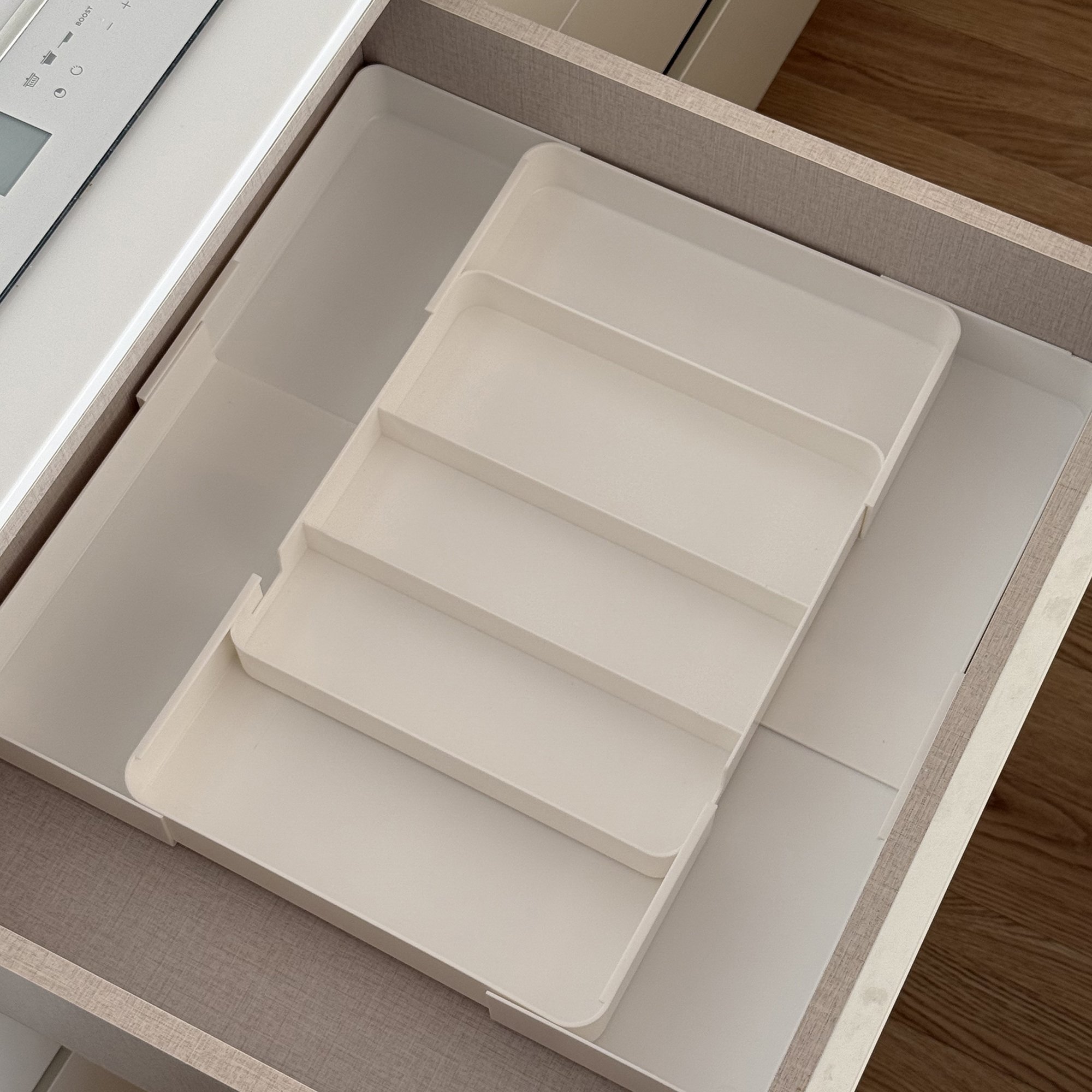 심플팩토리 길이조절 정리함 다용도 수납함 보관함 서랍 트레이 상세 이미지 2