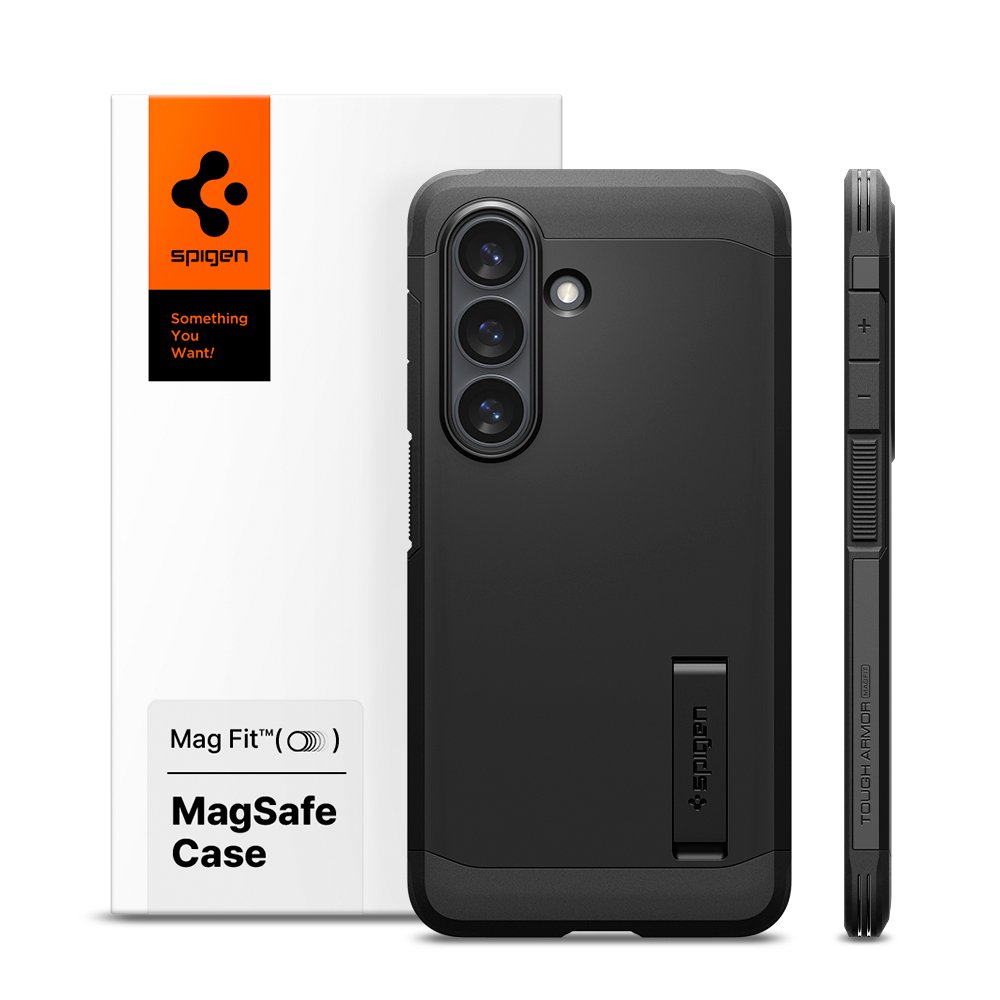 슈피겐 갤럭시 맥세이프 케이스 터프아머맥핏 블랙, 갤럭시S26 플러스 상세 이미지 1
