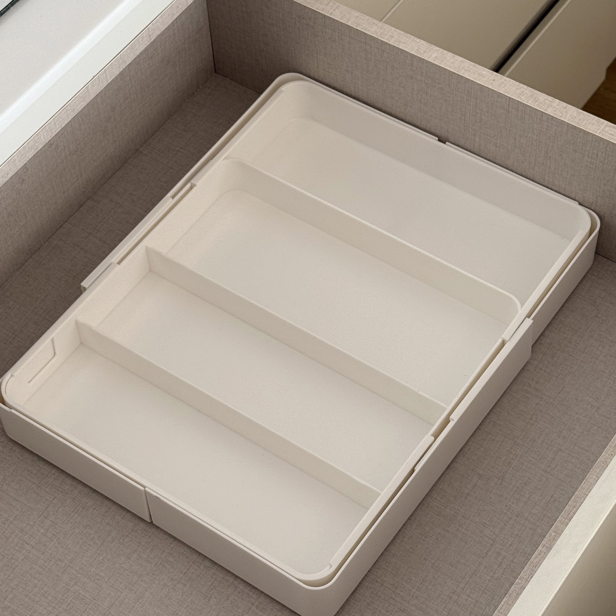 심플팩토리 길이조절 정리함 다용도 수납함 보관함 서랍 트레이 상세 이미지 2