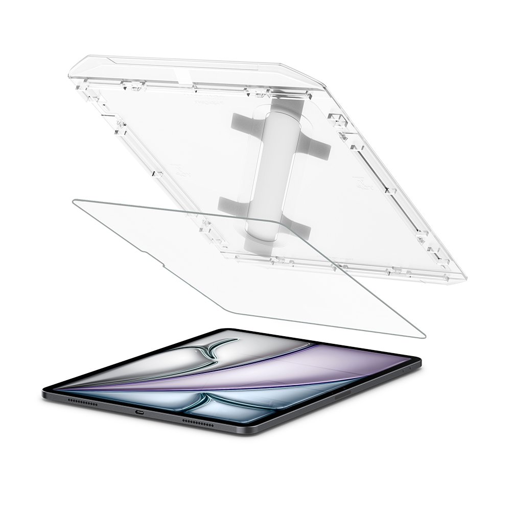 아이패드 에어 13 M4 8세대 아이패드 저반사 강화유리 액정보호필름 글라스tR 이지핏 AR 에어 13 M4 8세대, 1매입 상세 이미지 1