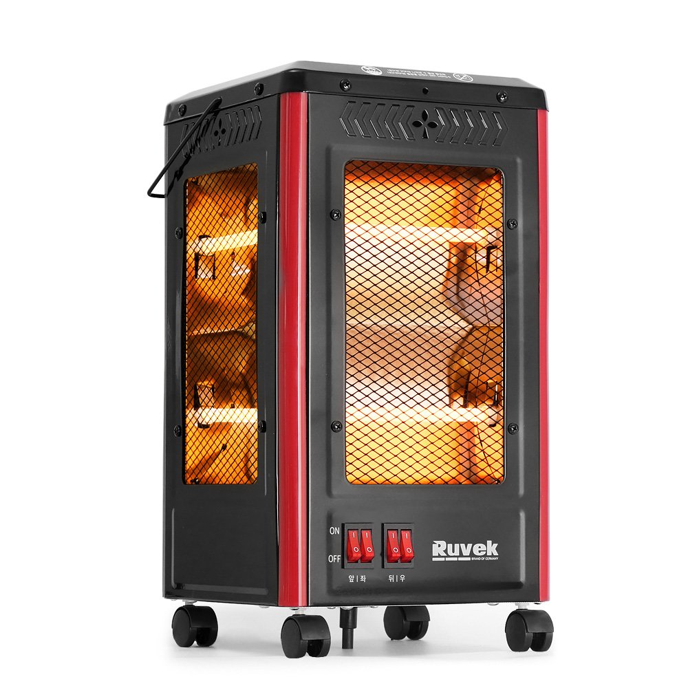 루베크 오방난로 전기히터 가정용 전기난로 사무실 난방기 상세 이미지 2