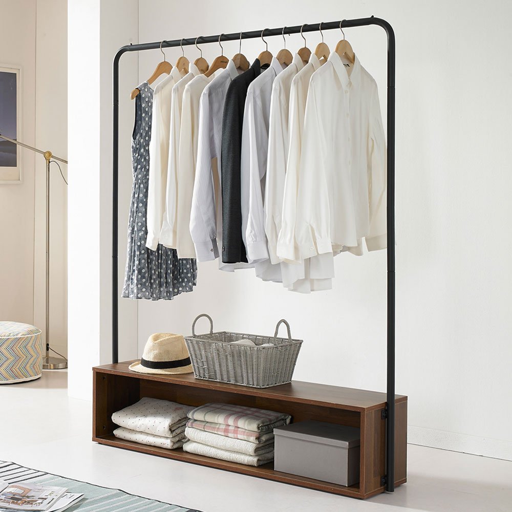 스탠드 수납 서랍 행거 800/ 다용도 옷걸이 조립식 옷장 상세 이미지 1