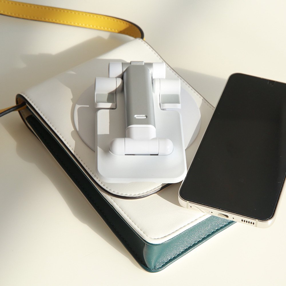 마운트뷰 휴대용 태블릿거치대 접이식 책상 아이패드 미니 갤럭시탭 거치대 포터블모니터 받침대 상세 이미지 1