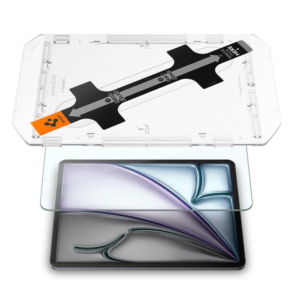 아이패드 에어 13 M4 8세대 아이패드 저반사 강화유리 액정보호필름 글라스tR 이지핏 AR 에어 13 M4 8세대, 1매입 상세 이미지 2
