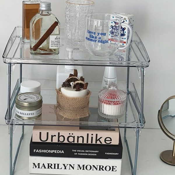 접이식 아크릴 선반 다용도 미니 선반 모듈 수납 상세 이미지 1