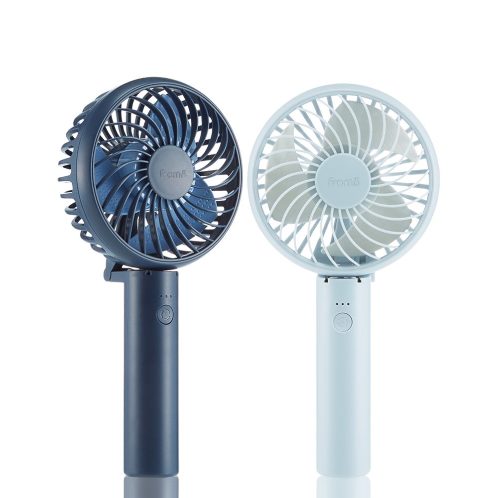 프롬비 사일런트스톰 미니 휴대용 선풍기 접이식 무소음 탁상겸용 FA135 스노우화이트 상세 이미지 2