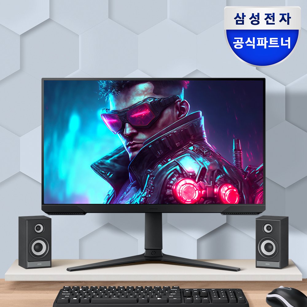 삼성전자 오디세이 G5 게이밍 모니터 QHD VA 멀티스탠드 68~69cm(27인치) 블랙 상세 이미지 1