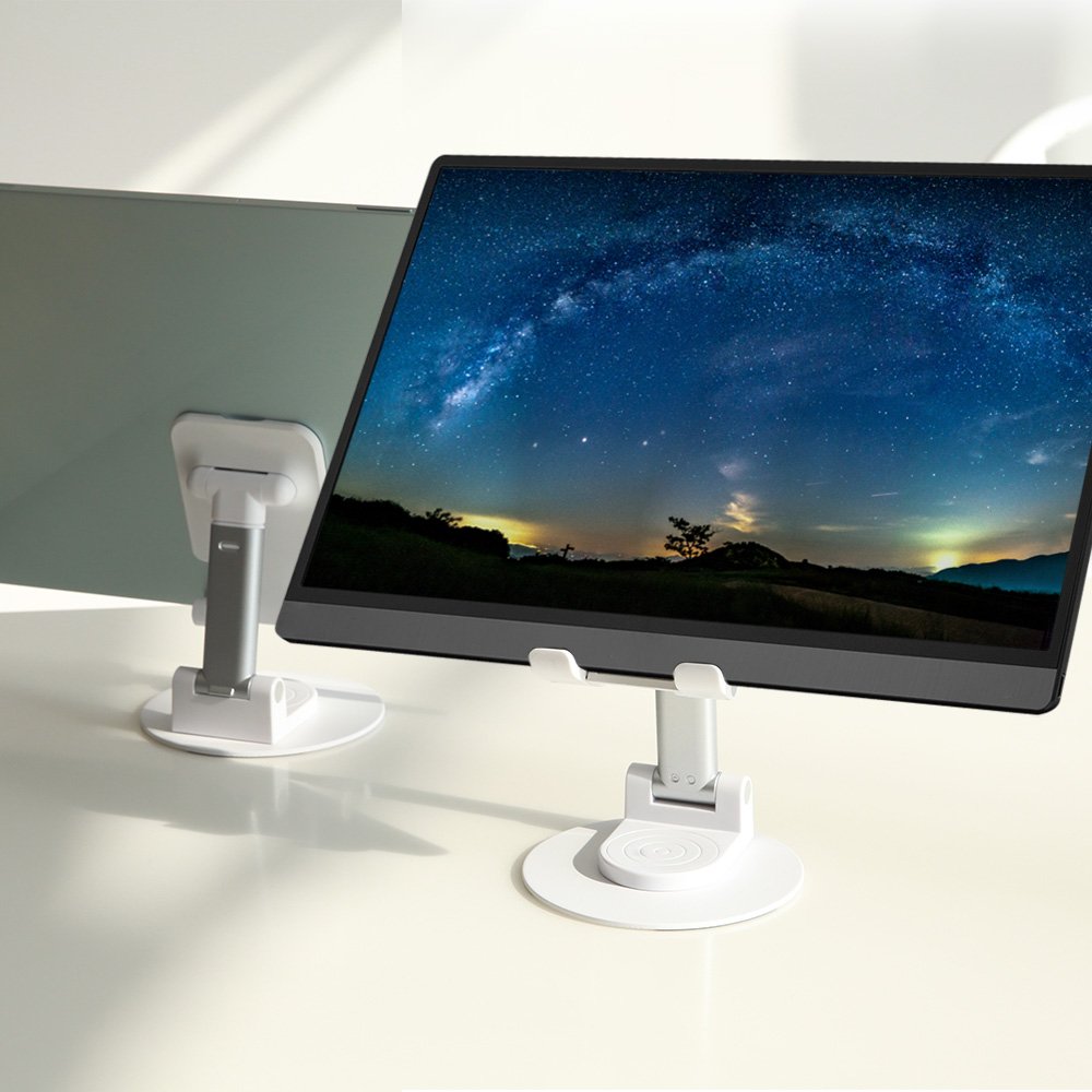 마운트뷰 휴대용 태블릿거치대 접이식 책상 아이패드 미니 갤럭시탭 거치대 포터블모니터 받침대 상세 이미지 2