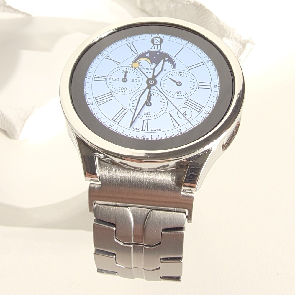 티타니즘 갤럭시워치7 6 5 4 티타늄 스트랩 원터치 메탈 클래식 44mm 40mm 호환 상세 이미지 1
