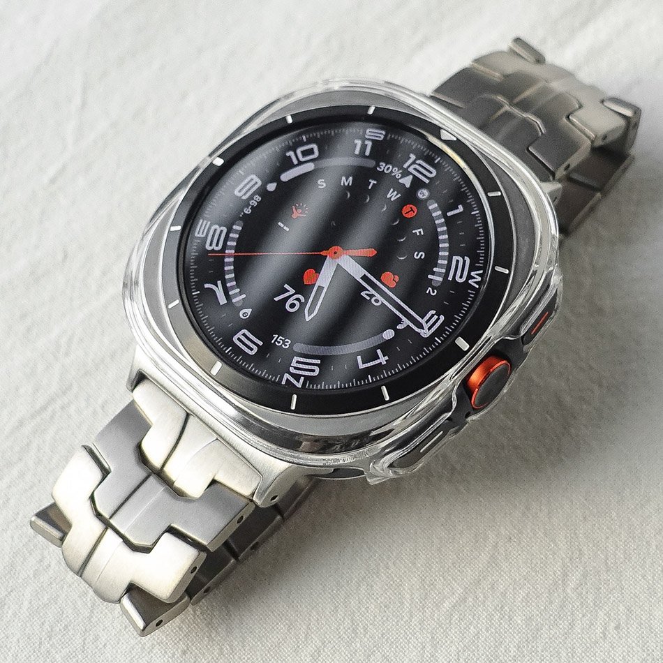 티타니즘 갤럭시워치7 6 5 4 티타늄 스트랩 원터치 메탈 클래식 44mm 40mm 호환 상세 이미지 2