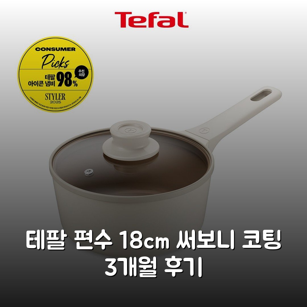 테팔 편수 18cm 써보니 코팅 3개월 후기
