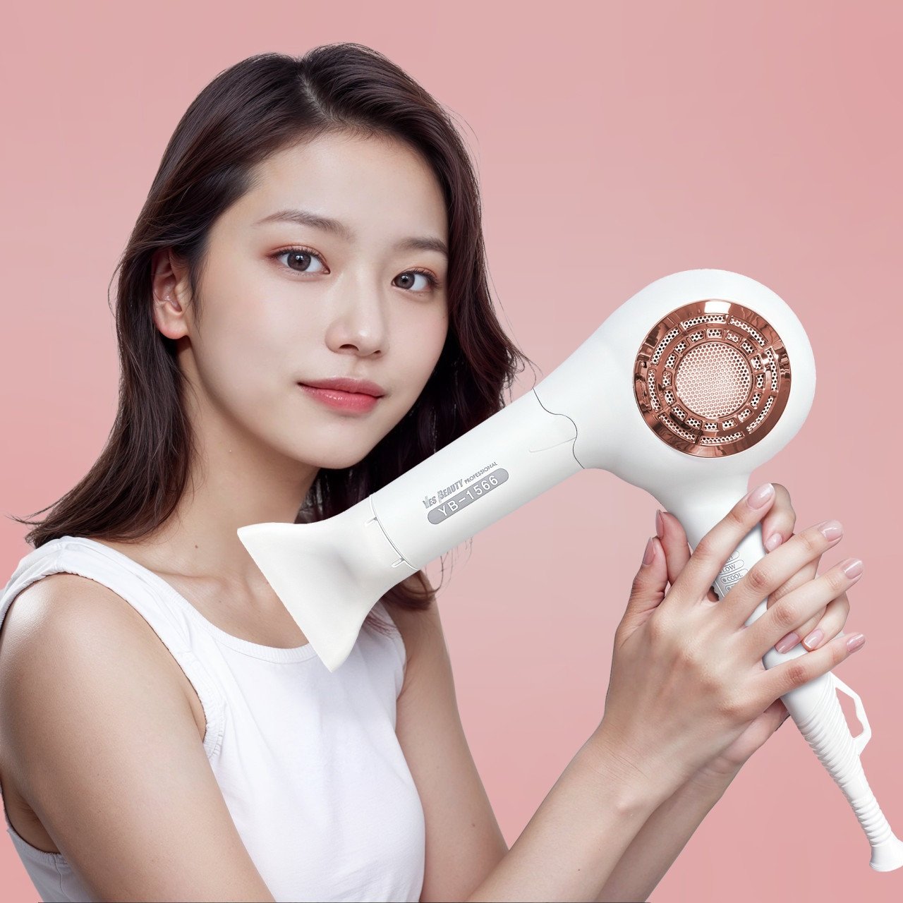 예스뷰티 미용실 전문가용 저소음 냉풍 헤어 드라이기 추천 + 무타공 드라이어 거치대 상세 이미지 1