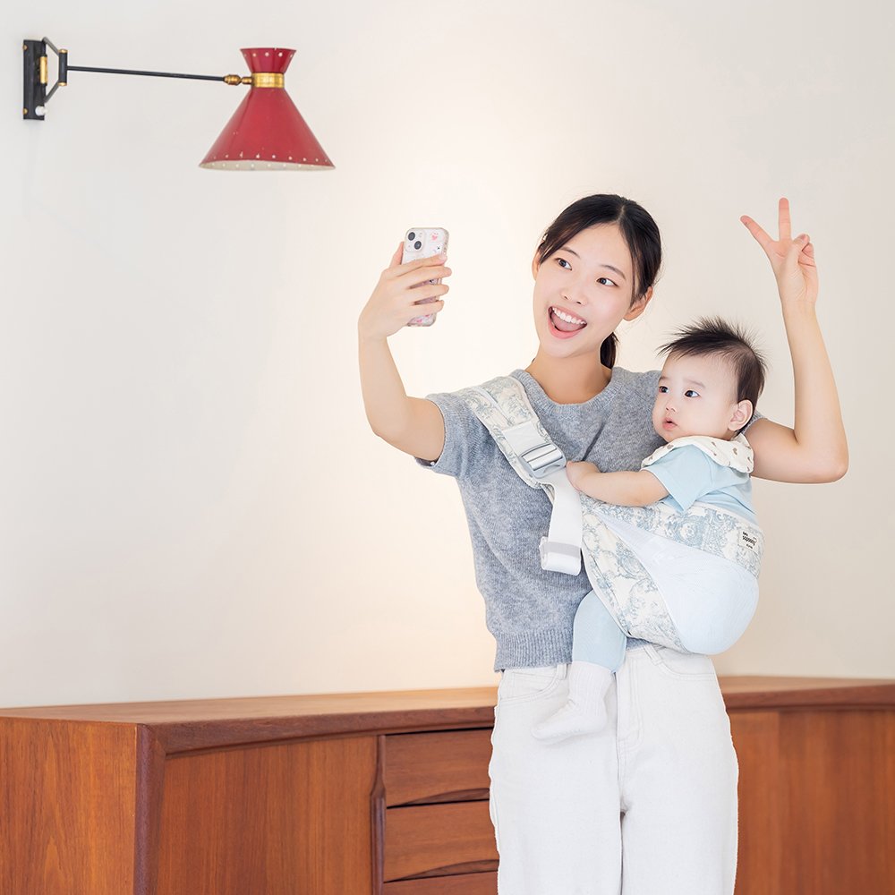 베이비소풍 해먹 사이드 힙시트 휴대용 영유아 외출용 / 프렌치 상세 이미지 1