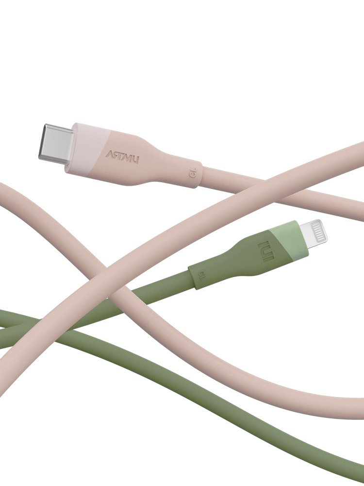 실키 USB C타입 to 라이트닝 8핀 MFi 고속충전 케이블 50cm 상세 이미지 2