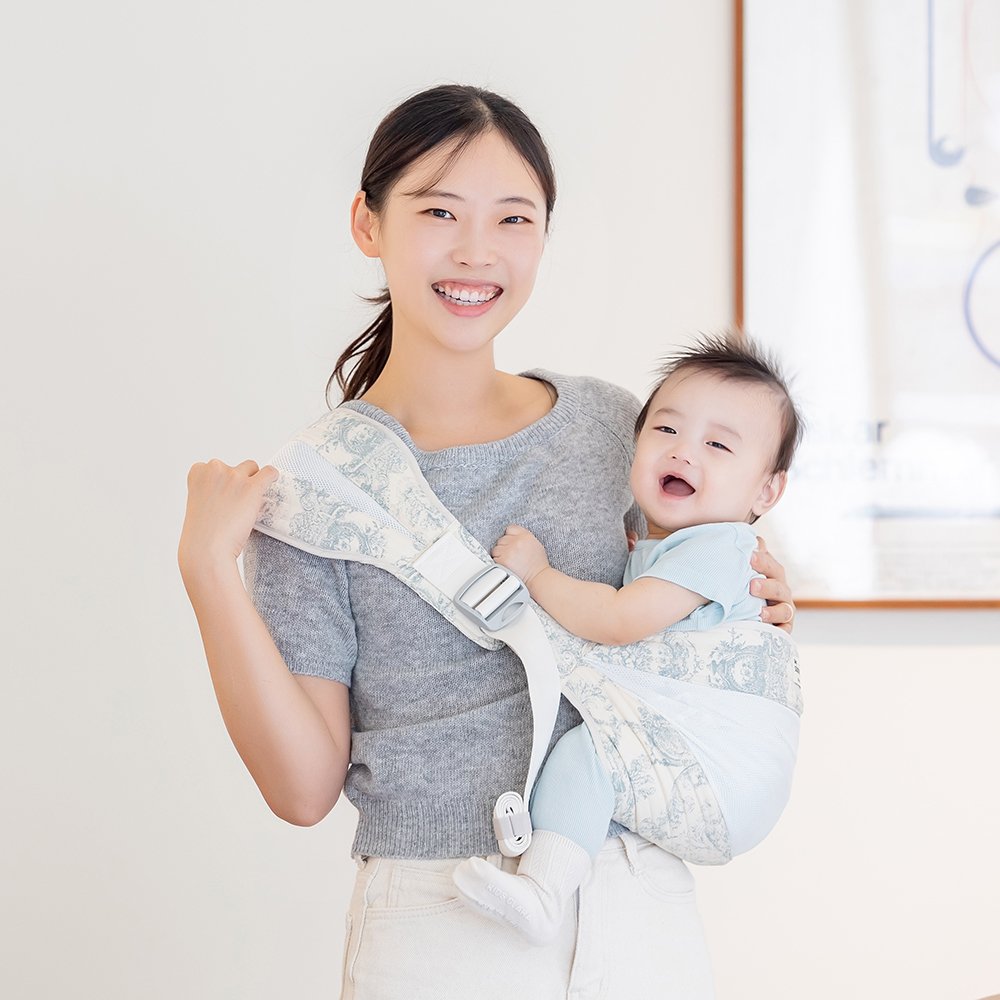 베이비소풍 해먹 사이드 힙시트 휴대용 영유아 외출용 / 프렌치 상세 이미지 1